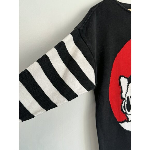 JC de Castelbajac RARE Vintage Snoopy Peanuts Sweater Red Size 44 EU US 12 - Picture 5 of 12